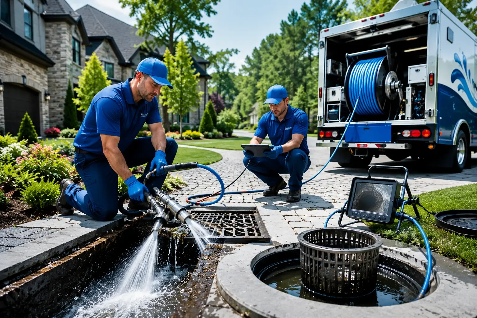 Local outdoor drain cleaning professionals in New Sweden, ME