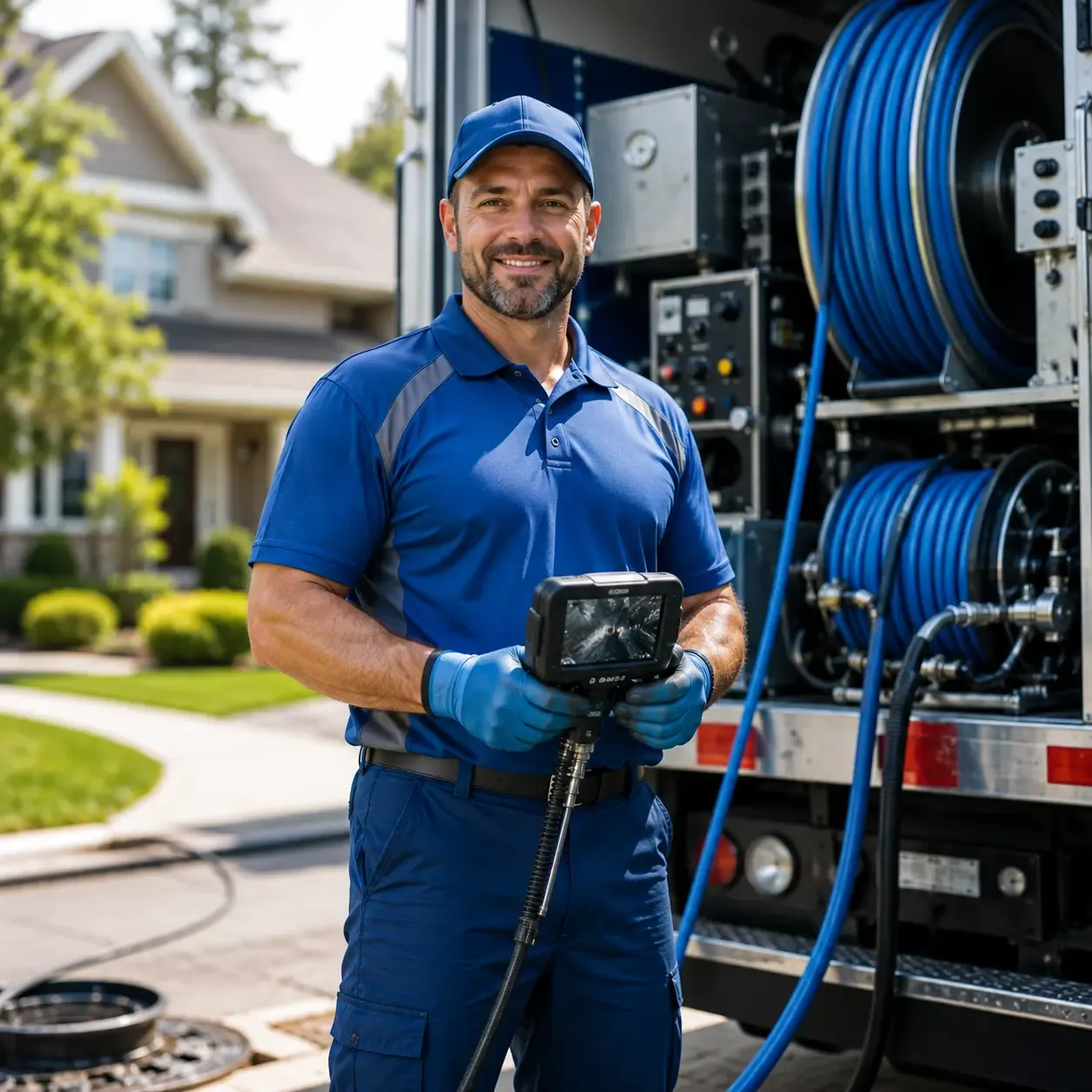 Local outdoor drain cleaning specialists in New Sweden, ME